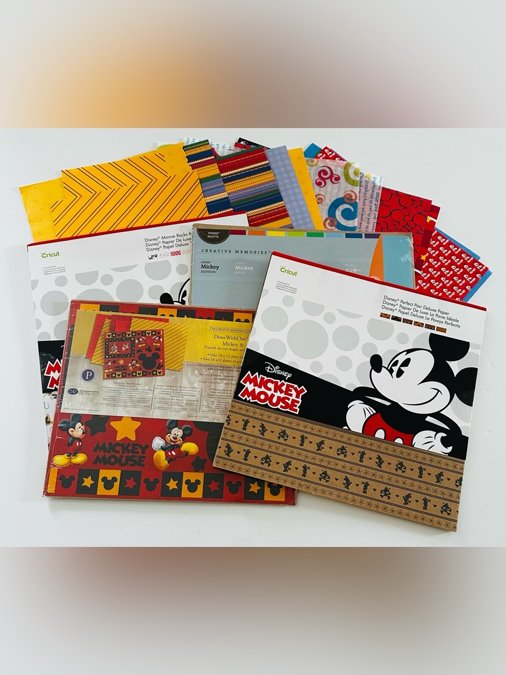 Disney Mickey Mouse Classics Scrapbook Kit Creative Memories 4 Sealed Kits NEW